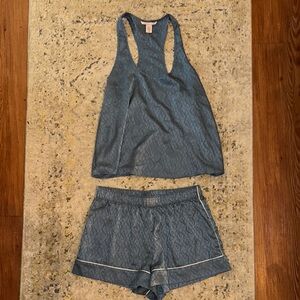 Victoria's Secret Blue Pajama Set